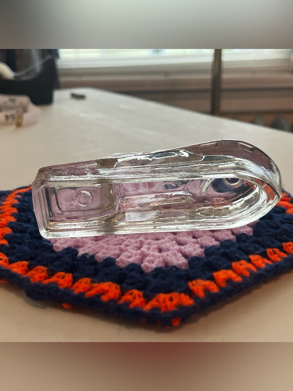 Vintage Clear Glass WWII PT Cruiser Candy Figurine - Picture 2 of 5